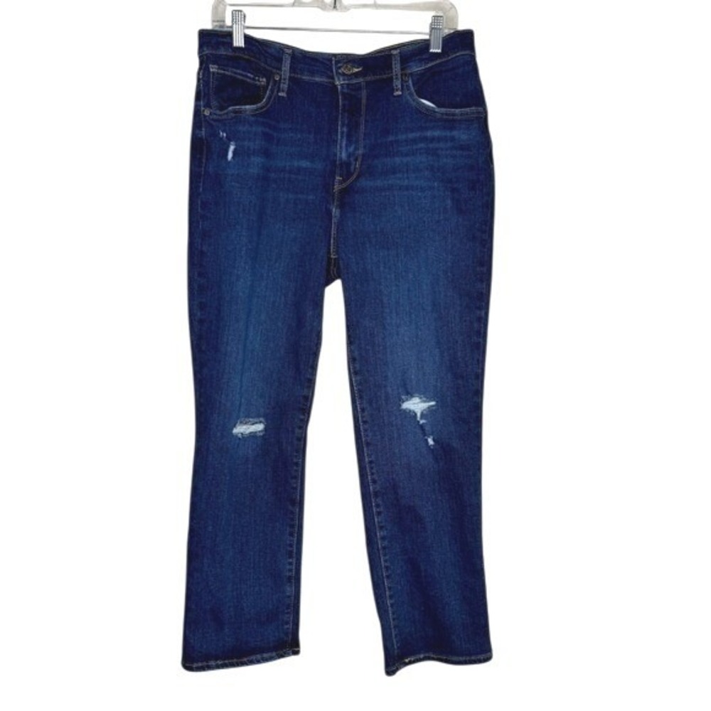 Levi's 724 High Waisted Distressed Jeans Women's W32